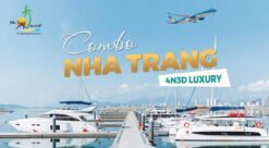 Combo Nha Trang 4N3Đ: Vé máy bay + Khách sạn lưu trú + Du thuyền Nemo Yatch khởi hành từ Hà Nội