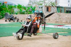 Tour bay dù có động cơ (Paramotor) và đạp xe khám phá làng quê Nha Trang