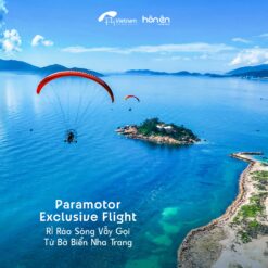 Alternative view of Tour bay dù có động cơ (Paramotor) và đạp xe khám phá làng quê Nha Trang