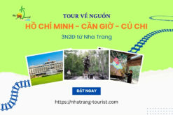 Tour về nguồn: Hồ Chí Minh - Cần Giờ - Củ Chi 3N2Đ từ Nha Trang