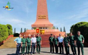Hành trình theo dấu chân lịch sử Tây Nguyên của Đoàn Cựu chiến binh